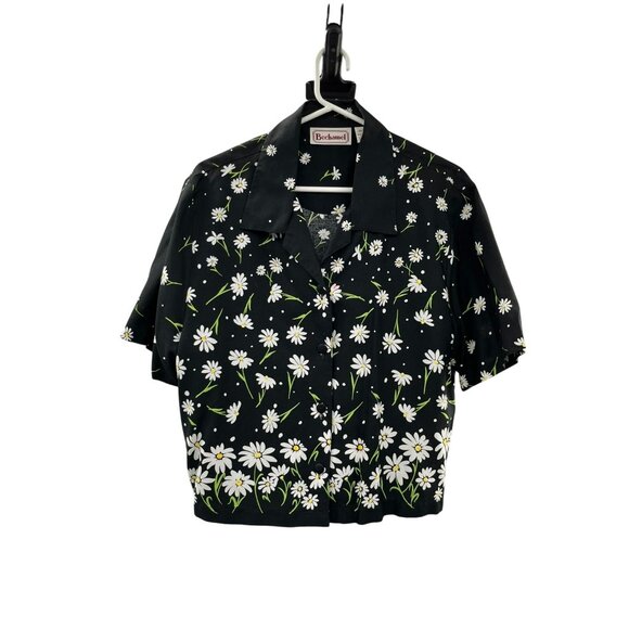 Bechamel Tops - Vintage Bechamel Daisy Blouse Womens L Used Daisy Summer Spring